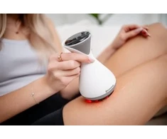 AD Priedai Masažuoklis antycellulitowy su funkcija buńki chinej Humanas DermaSmooth Revive EMS - balta
