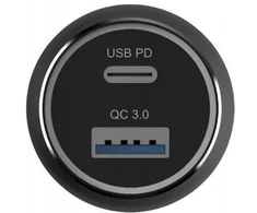 Adam Elements „Omnia C1 Pro“ – 83 W USB-C/USB-A automobilinis įkroviklis, juodas – saugumo garantija. Paprasti mokėjimai.