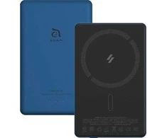 Belaidė magnetinė įkrovioji baterija „Adam Elements Gravity C5“ – 5000 mAh, mėlyna