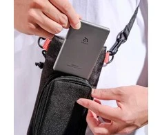 Powerbank Adam Elements Adam Elements Gravity C5 - magnetinis belaidis maitinimo blokas 5000 mAh pilka