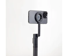 „Adam Elements Selfie II“ – magnetinė „Bluetooth“ asmenukių lazdelė su trikoju, juoda – saugumo garantija.