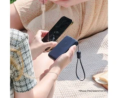 Adam Elements „Vionta C2 Pro“ – magnetinė belaidė įkrovioji baterija, skirta „iPhone“ / „Apple Watch“, 10000 mAh, tamsiai mėlyna