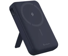 Adam Elements „Vionta C2 Pro“ – magnetinė belaidė įkrovioji baterija, skirta „iPhone“ / „Apple Watch“, 10000 mAh, tamsiai mėlyna
