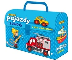 Dėlionė Adamigo Žaidimo Kuferek Transporto priemonės ir konkursai - 6472