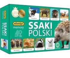 Dėlionė Atminties žaidimas Ssaki Adamigo, 07752, PL