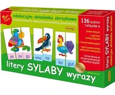 ADAMIGO Raidės, skiemenys, žodžiai edu rinkinys 06076