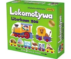 Dėlionė Adamigo Lokomotyvas – Zoologijos Sodo Raidės