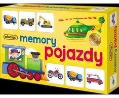 Atminties žaidimas Mini Vehicles ADAMIGO 7196