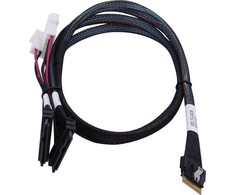 Micro Chip Adaptec Microchip Technology 2305500-R kabelis SAS 0,8 m Juodas, Wielobarwny