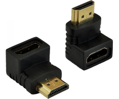 Akyga adapteris AK-AD-01 90° HDMI (m) / HDMI (f) kampas