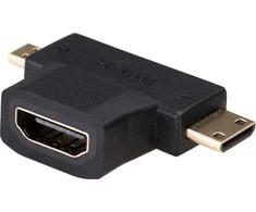 Akyga Adapteris HDMI - MiniHDMI - MicroHDMI