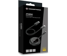 Adapteris AV Conceptronic Adapteris USB-C->HDMI Wireless 1080P/60Hz 30m sw