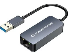 Adapteris AV Conceptronic CONCEPTRONIC Adapteris USB3.0-> RJ45 10/100/1000/2500 0,15 m