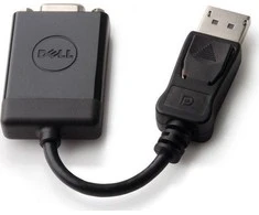 AV adapteris Dell Rodyti Prievadas - D- Sub( VGA) juodas (rodyti prievadą VGA adapteriui)