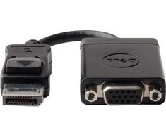 AV adapteris Dell Rodyti Prievadas - D- Sub( VGA) juodas (rodyti prievadą VGA adapteriui)