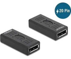 Delock DisplayPort 1.2 adapteris, moteriškas ir moteriškas lyties keitiklis su 20 kaiščiu