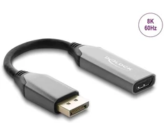 Delock Active DisplayPort 1.4 į HDMI adapterį 8K su HDR funkcija
