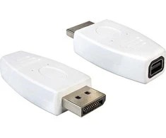 DELOCK Adapteris Displayport vyriškas > Displayport mini moteriška