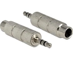 DELOCK 65548 Delock Adapteris Stereo 3.5 mm plug > 6.35 mm jack 3 pin