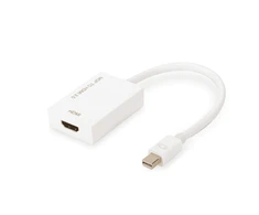 Assmann Electronic ASSMANN DisplayPort adapterio kabelis mini DP - HDMI tipas AM/F 0 2m HDMI Ver. 2.0 aktyvus CE auksinis wh