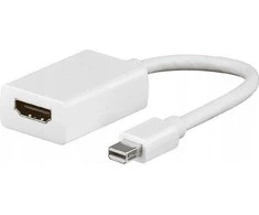 Video adapter, mini DisplayPort (M) - HDMI F, HDMI 1.3 - Standard, balta, EOL
