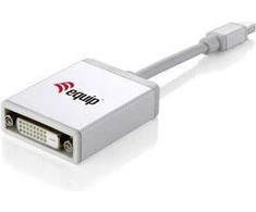 AV adapteris Equip Rodyti Port Mini - DVILI balta (133433)