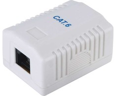 Adapteris AV Equip Equip 235213 gniazdko RJ-45 Baltas