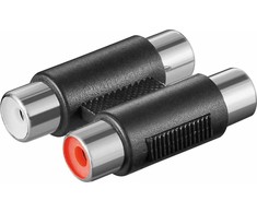 Goobay Perėjimas 2xRCA – 2xRCA lizdai