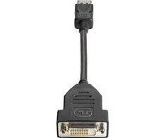 Hewlett Packard (HP) AV adapteris HP Rodyti Uostas - DVI-D juoda (FH973AT)