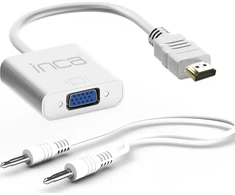 Nezatříděno Adapteris AV Inca INCA Adapteris IHTVJ-7 HDMI > VGA St. + USB garsas 1080p