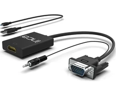 Adapteris AV Inca INCA Adapteris IVTH-02 VGA + USB-A + Garsas > HDMI, 0,2 m mažmeninė prekyba