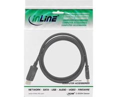 Adapteris AV InLine® DisplayPort į HDMI konverterio kabelis juodas 7,5 m