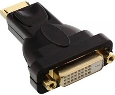 AV adapteris InLine Rodyti Uostas - DVI-D juoda (17199J)
