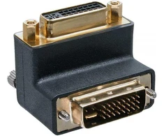 AV adapteris InLine DVILNI - Juodas (17781W)