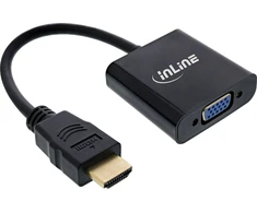 Adapteris AV InLine® konverteris HDMI į VGA su garsu