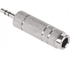 LP Metalinis garso adapteris 3,5 mm į 6,3 mm