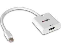 Lindy Adapteris - Mini DisplayPort į HDMI Keitiklis 1920x1080@60Hz HDCP 1.4/2.2