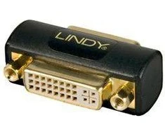 Adapteris - LINDY DVI Jungtis F/F, Juodas