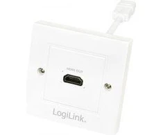AV adapteris LogiLink HDMI - HDMI balta (AH0014)