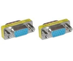 AV adapteris MicroConnect D- sub( VGA) - D- Sub( VGA) geltonasis (MODH15FH15F)