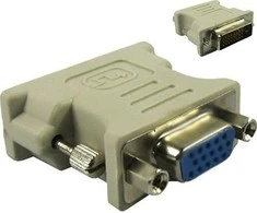 AV adapteris MicroConnect DVI-D - D-Sub( VGA) balta (MONCJ)