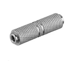 AV adapteris MicroConnect lizdas 3,5 mm – lizdas 3,5 mm sidabro (AUDALFF)