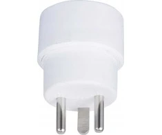 Adapteris AV MicroConnect Microconnect GRUPADK maitinimo kištuko adapteris K tipo (DK) E tipo (FR) Baltas