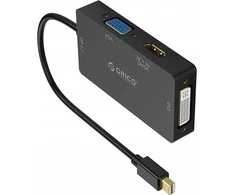 Orico Adapteris iš mini DisplayPort į HDMI, VGA, DVI