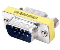 Adapteris AV Pareja DB9M/DB9M gender