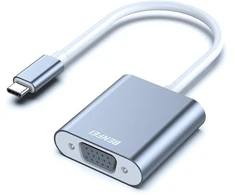 PNY BENFEI adapter USB C to VGA pilka