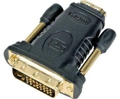 AV adapteris PremiumCord HDMI - DVI- D juoda