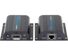 AV signalo perdavimo sistemos „PremiumCord“ HDMI ilgintuvas 60 m – Cat5e/Cat6 kabeliui