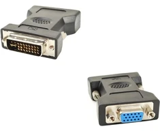 Adapteris AV PremiumCord PremiumCord KPDVA-1 przejściówka do kabli DVI-I VGA Juodas
