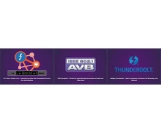 Adapteris AV Sonnet Sonnet Thunderbolt AVB Gigabit Ethernet Adapteris for Macs (juodas, 50cm)